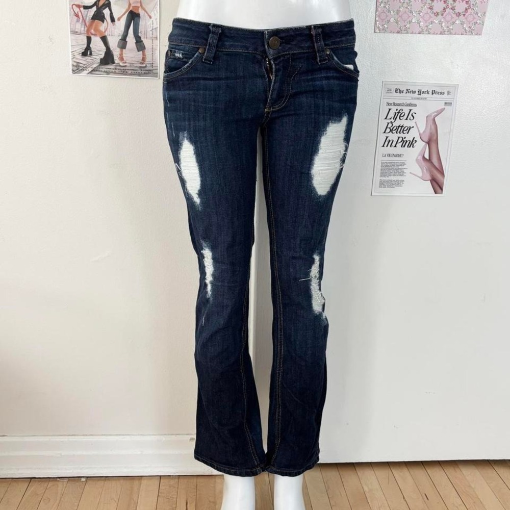 Rewash Distressed Y2K Jeans (Sz 29)